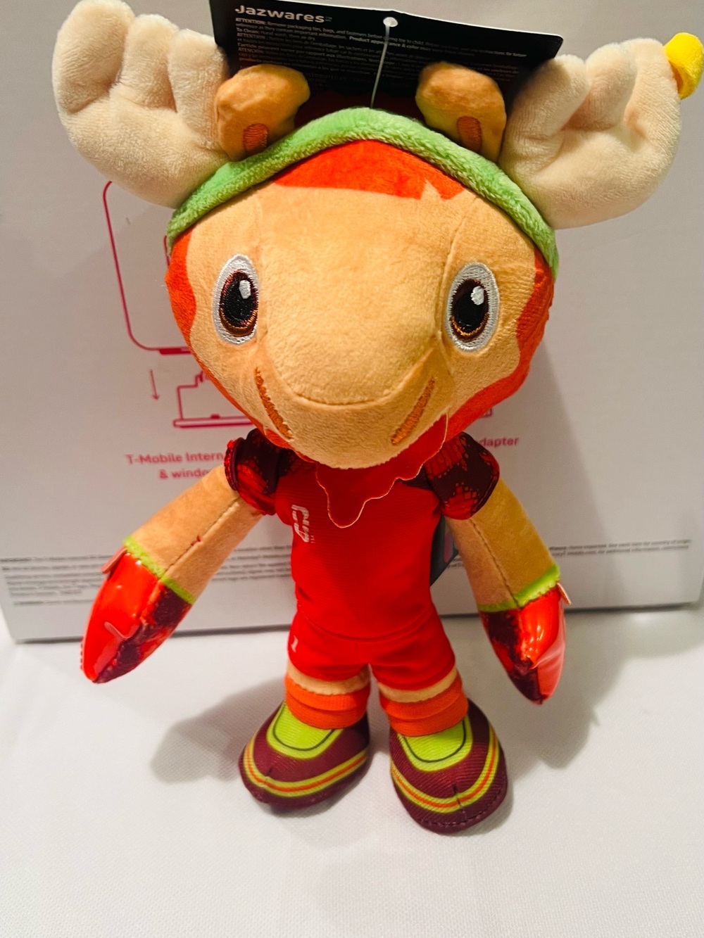 Orange and Green Moose Plush Toy FIFA 2026